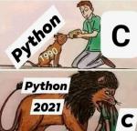 Python 1990-2021 and C