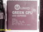 486 UMC GREEN CPU U5S-SUPER33 33 MHz