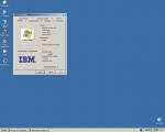 Windows XP SP1.    IBM Product Recovery.